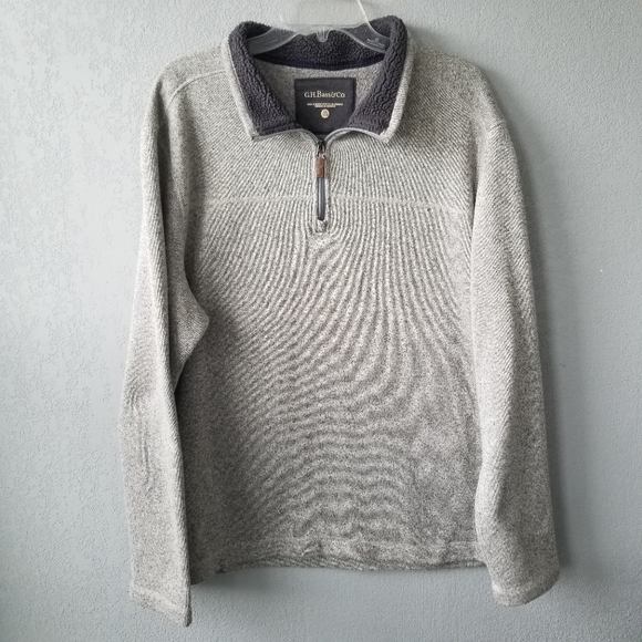 G.H. Bass & Co. | Sweaters | Gh Bass Co Zip Pullover | Poshmark